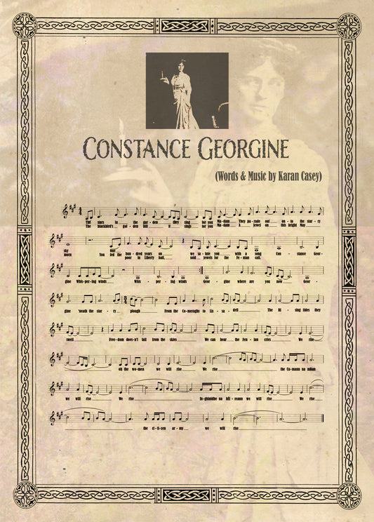 Constance Georgine - Broadsheet